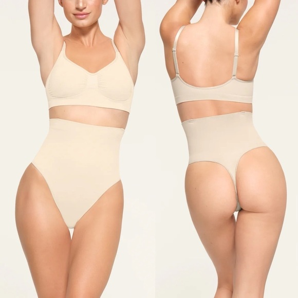 Skims‎ Core Control High Waist Thong Size Large NWOT - Picture 1 of 7